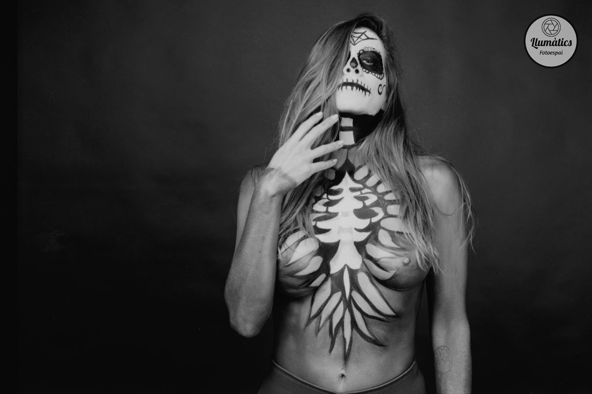 Halloween 2020 — Bodypaint i fotografia analògica